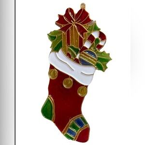 Festive Holiday Stocking Ornament